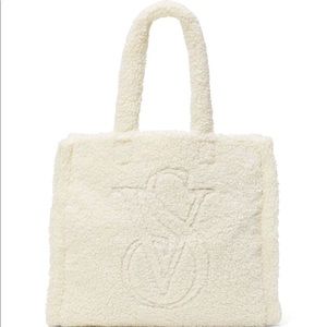 Brand new,never used, Victoria’s Secret Sherpa tote!